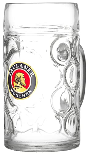 Maßkrug Paulaner 1 L mit Eichung von Ritzenhoff & Breker