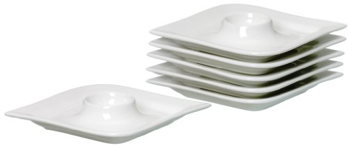Ritzenhoff & Breker Eierteller-Set Melodie, 6-teilig, Weiß von Ritzenhoff & Breker
