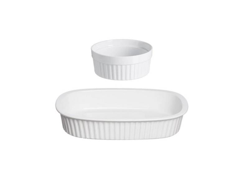 Ritzenhoff & Breker Auflaufform Bianco Auflaufformen 2er Set, Porzellan, (2-St) von Ritzenhoff & Breker