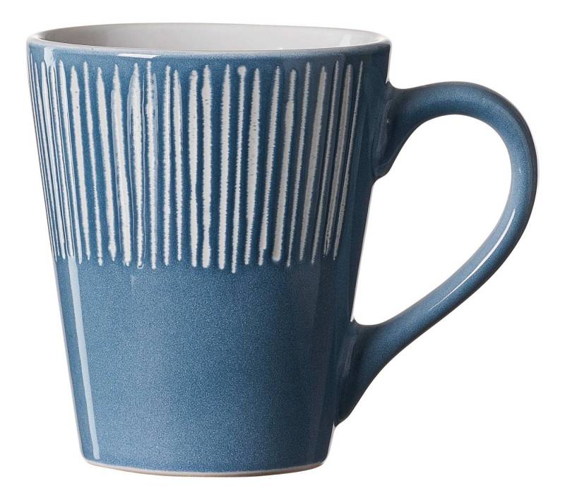Ritzenhoff & Breker Becher Banda Steingut Tasse Becher – Modernes Mix & Match Geschirr Blau, Steingut von Ritzenhoff & Breker