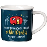 Ritzenhoff & Breker Becher "Camping", (1 tlg.), "Anfänger machen Urlaub,..." - in Geschenkbanderole von Ritzenhoff & Breker