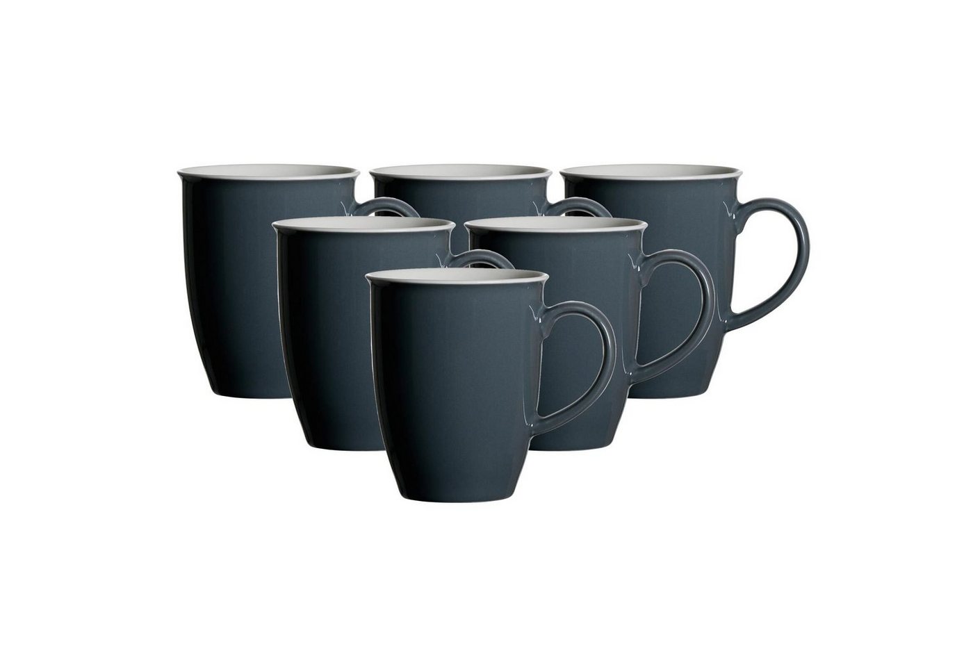 Ritzenhoff & Breker Becher Doppio Kaffeebecher 320 ml 6er Set, Porzellan von Ritzenhoff & Breker