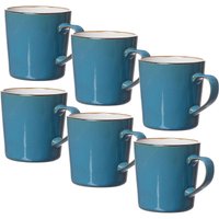 Ritzenhoff & Breker Becher "Kaffeebecher-Set Visby 6tlg, Weiß", (Set, 6 tlg., Das Set besteht aus 6 Kaffeebechern) von Ritzenhoff & Breker