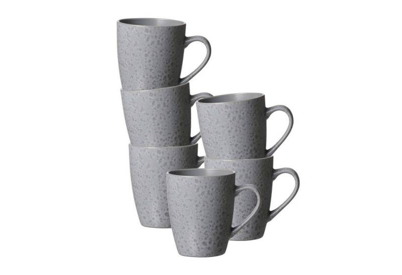 Ritzenhoff & Breker Becher Kitwe Kaffeebecher 370 ml 6er Set, Steingut von Ritzenhoff & Breker