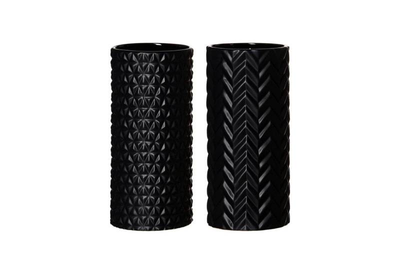 Ritzenhoff & Breker Dekovase Raute & Zick Zack Vasen 25 cm 2er Set (2x Vase, 2 St) von Ritzenhoff & Breker