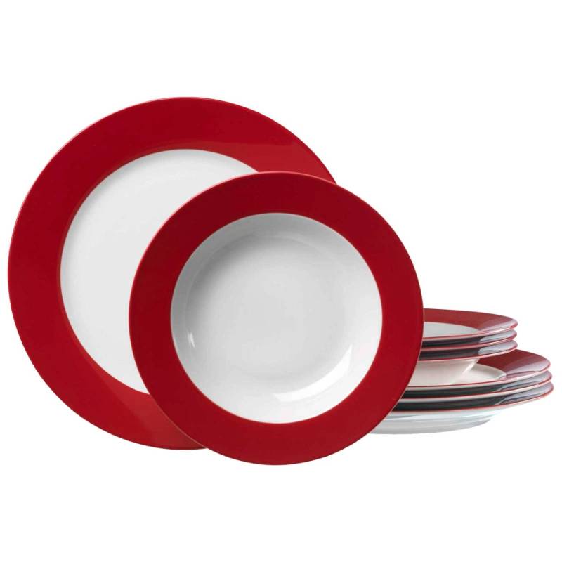 Ritzenhoff & Breker Doppio Tafelservice 8-teilig Rot von Ritzenhoff & Breker