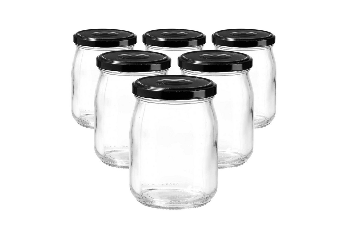 Ritzenhoff & Breker Einmachglas Kitchen Love Einmachgläser 500 ml 6er Set, Glas, (6-tlg) von Ritzenhoff & Breker