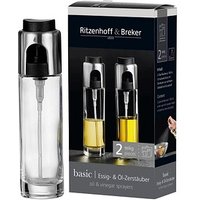 Ritzenhoff & Breker Essig-Öl-Sprüher Basic 2x100,0 ml, 2 St. Ritzenhoff & Breker Essig-Öl-Sprüher Basic 2x100,0 ml, 2 St. von Ritzenhoff & Breker