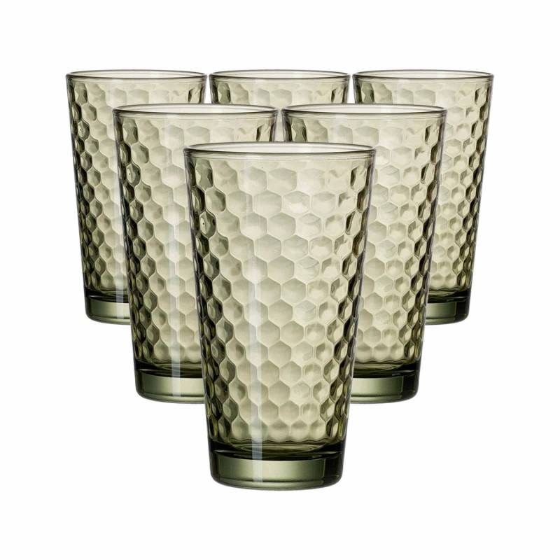 Ritzenhoff & Breker Favo Longdrinkgläser 400 ml 6er Set oliv von Ritzenhoff & Breker