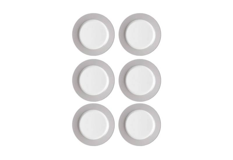 Ritzenhoff & Breker Frühstücksteller Doppio Dessertteller ø 20 cm 6er Set, (6 St) von Ritzenhoff & Breker