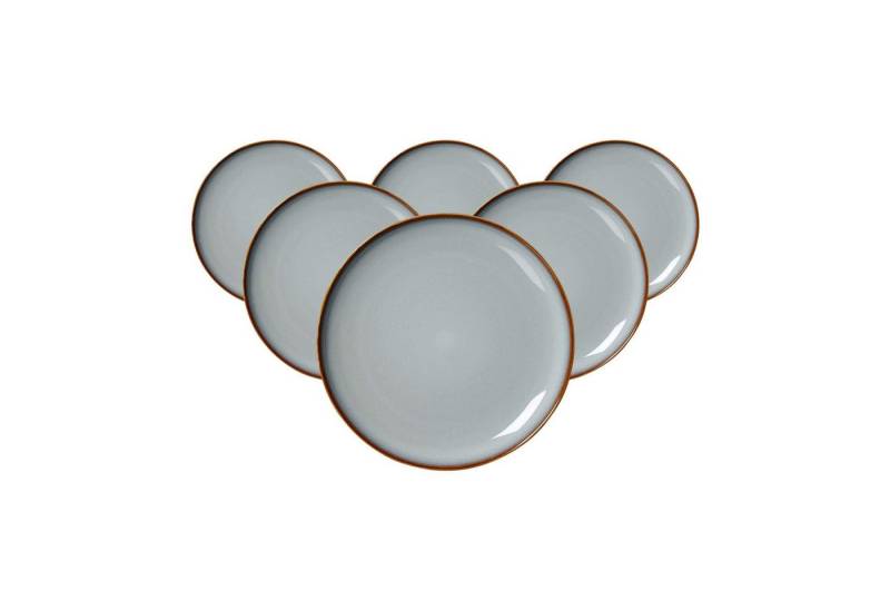 Ritzenhoff & Breker Frühstücksteller Portofino Dessertteller ø 20,5 cm 6er Set, (6 St) von Ritzenhoff & Breker