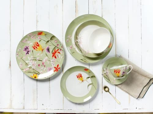 Ritzenhoff & Breker Geschirr-Serie Flora Grün Größe Speiseteller 27 cm Flora Grün Ritzenhoff & Breker Geschirr-Serie Flora Grün Größe Speiseteller 27 cm Flora Grün von Ritzenhoff & Breker