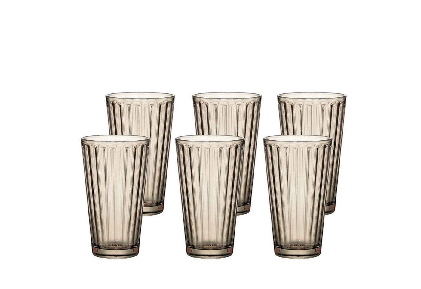 Ritzenhoff & Breker Glas Lawe Trinkgläser 400 ml 6er Set, Glas von Ritzenhoff & Breker