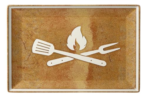 Ritzenhoff & Breker Grillgeschirr Rusty Variante Platte flach 30x20cm Rusty von Ritzenhoff & Breker