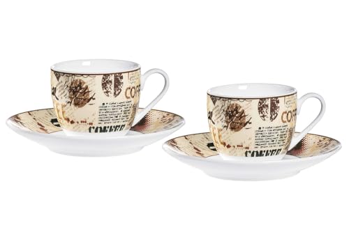 Ritzenhoff & Breker Kaffee-Serie Crema Größe Espresso-Set 4 tlg. 90 ml Crema Ritzenhoff & Breker Kaffee-Serie Crema Größe Espresso-Set 4 tlg. 90 ml Crema von Ritzenhoff & Breker