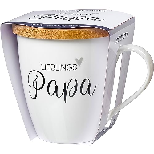 Ritzenhoff & Breker Kaffeebecher Family Größe Kaffeebecher 560 ml Papa inkl. Untersetzer Ritzenhoff & Breker Kaffeebecher Family Größe Kaffeebecher 560 ml Papa inkl. Untersetzer von Ritzenhoff & Breker