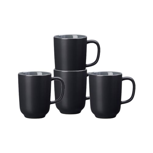 Ritzenhoff & Breker Kaffeebecher-Set Jasper, 4 Stück (1er Pack), Schwarz von Ritzenhoff & Breker