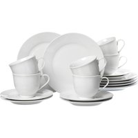 Ritzenhoff & Breker Kaffeeservice "Bianco", (Set, 18 tlg.), klassisch und schlicht, unifarben von Ritzenhoff & Breker