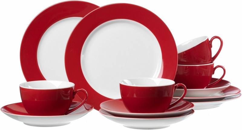 Ritzenhoff & Breker Kaffeeservice Geschirr-Set, Service (12-tlg), 4 Personen, Porzellan, 12 Teile, für 4 Personen von Ritzenhoff & Breker