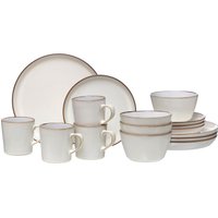 Ritzenhoff & Breker Kombiservice "Geschirr-Set, Service Visby, 16tlg, Weiß" jedes Stück ein Unikat, 16 Teile, für 4 Personen von Ritzenhoff & Breker