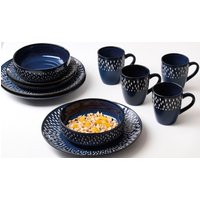 Ritzenhoff & Breker Kombiservice "Laguna" Geschirr-Set, Reaktivglasur, jedes Stück ein Unikat von Ritzenhoff & Breker