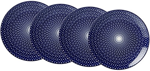 Ritzenhoff & Breker Kuchen- und Frühstücksteller-Set Royal Reiko, 4-teilig, 21,5 cm Durchmesser, Porzellangeschirr, Blau-Weiß, 21.50 x 21.50 x 2.50 cm Ritzenhoff & Breker Kuchen- und Frühstücksteller-Set Royal Reiko, 4-teilig, 21,5 cm Durchmesser, Porzellangeschirr, Blau-Weiß, 21.50 x 21.50 x 2.50 cm von Ritzenhoff & Breker