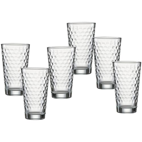 Ritzenhoff & Breker Longdrinkgläser-Set Favo, 6-teilig, Klar, Glas von Ritzenhoff & Breker