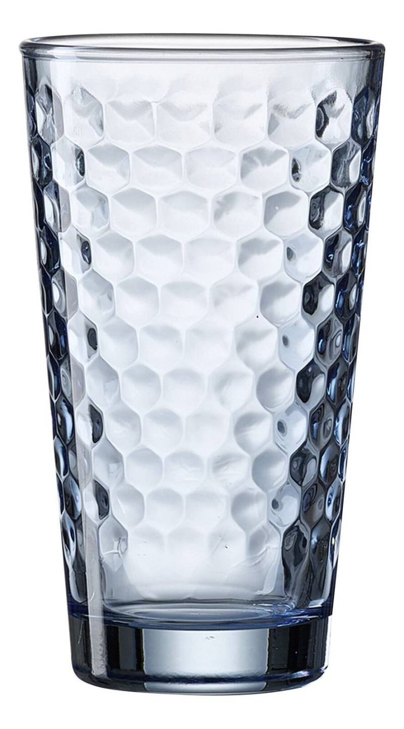 Ritzenhoff & Breker Longdrinkglas 400ml FAVO in blau, ca. B:8cm L:8cm von Ritzenhoff & Breker