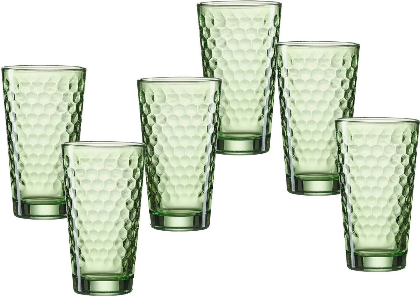 Ritzenhoff & Breker Longdrinkglas Favo, 6-teilig, Glas, 350 ml von Ritzenhoff & Breker