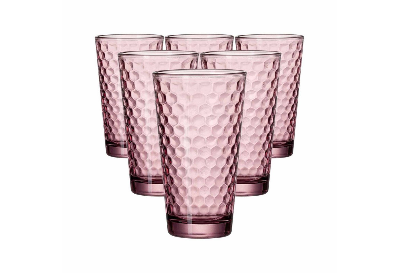 Ritzenhoff & Breker Longdrinkglas Favo Longdrinkgläser 400 ml 6er Set, Glas Ritzenhoff & Breker Longdrinkglas Favo Longdrinkgläser 400 ml 6er Set, Glas von Ritzenhoff & Breker