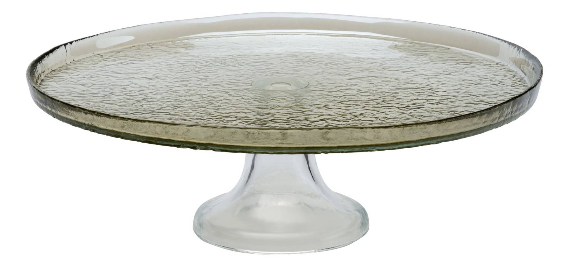 Ritzenhoff & Breker Platte LUZIA 28cm aus Glas braun von Ritzenhoff & Breker