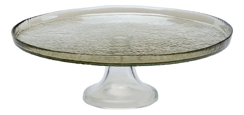 Ritzenhoff & Breker Platte LUZIA 28cm aus Glas braun von Ritzenhoff & Breker