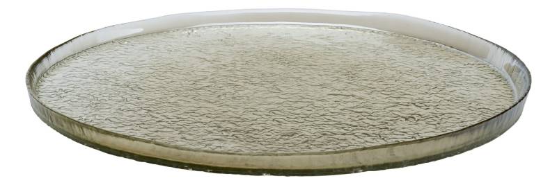 Ritzenhoff & Breker Platte LUZIA 32cm aus Glas braun von Ritzenhoff & Breker