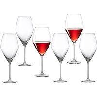 Ritzenhoff & Breker Rotweinglas "Salsa", (Set, 6 tlg.), (Burgunderglas), robust und kristallklar, 6-teilig von Ritzenhoff & Breker