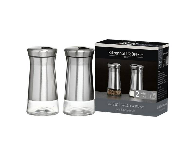 Ritzenhoff & Breker Salz- / Pfefferstreuer Basic, (2-tlg), 120 ml von Ritzenhoff & Breker