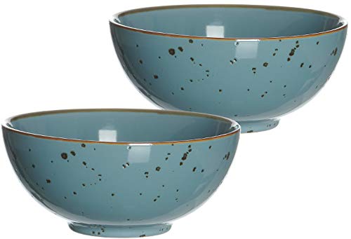 Ritzenhoff & Breker Schalen-Set Buddha-Bowls Xico, 2-teilig, je 950 ml, Blau, Keramik von Ritzenhoff & Breker