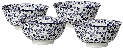 Ritzenhoff & Breker Schalen-Set Royal Sakura, 4-teilig, 15,5 cm Durchmesser, 650 ml, Porzellangeschirr, Blau-Weiß, 15.50 x 15.50 x 8 cm Ritzenhoff & Breker Schalen-Set Royal Sakura, 4-teilig, 15,5 cm Durchmesser, 650 ml, Porzellangeschirr, Blau-Weiß, 15.50 x 15.50 x 8 cm von Ritzenhoff & Breker