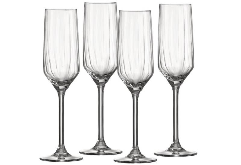Ritzenhoff & Breker Sektglas Jive, Glas, 4er Set, je 220 ml von Ritzenhoff & Breker