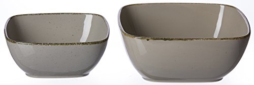 Ritzenhoff & Breker Servierschalen-Set Casa, 2-teilig, 18x18 cm und 22x22 cm, Nougat von Ritzenhoff & Breker