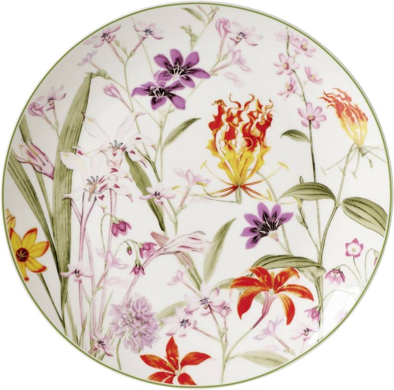 Ritzenhoff & Breker Speiseteller 0cm FLORA aus Porzellan weiß/bunt von Ritzenhoff & Breker
