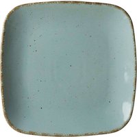 Ritzenhoff & Breker Speiseteller 27cm CASA eckig blau, Porzellan von Ritzenhoff & Breker