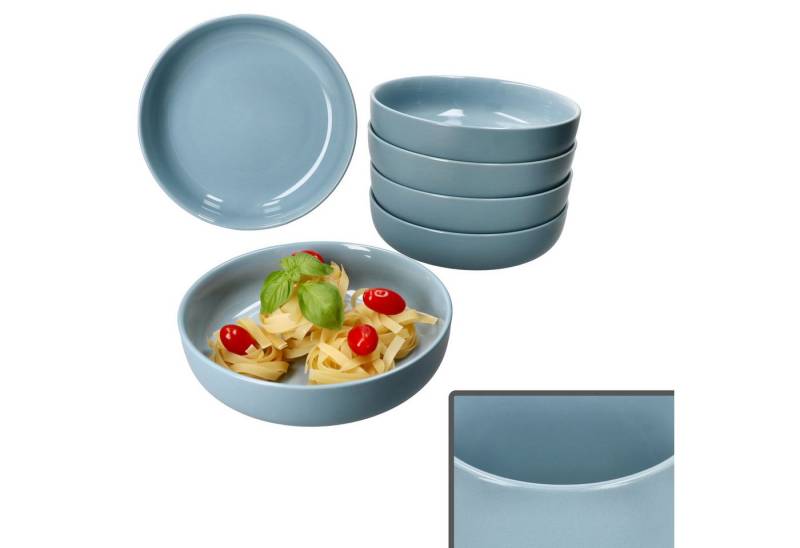 Ritzenhoff & Breker Suppenteller Ritzenhoff 6x Jasper Suppenteller 610ml Graublau Steingut tiefe Teller Ritzenhoff & Breker Suppenteller Ritzenhoff 6x Jasper Suppenteller 610ml Graublau Steingut tiefe Teller von Ritzenhoff & Breker