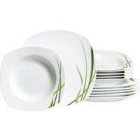 Ritzenhoff & Breker Tafelservice "Graphic", (Set, 12 tlg.), Geschirr-Set mit Gräser-Dekor von Ritzenhoff & Breker