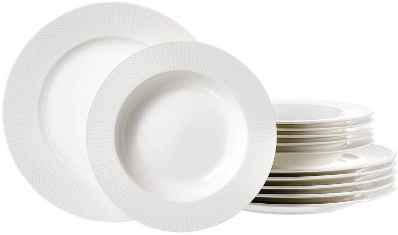 Ritzenhoff & Breker Tafelservice Saphir (12-tlg), 6 Personen, Porzellan, aus Porzellan für 6 Personen von Ritzenhoff & Breker