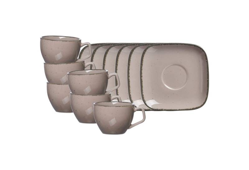 Ritzenhoff & Breker Tasse Casa Espressotassen mit Untertassen 80 ml 6er Set, Porzellan Ritzenhoff & Breker Tasse Casa Espressotassen mit Untertassen 80 ml 6er Set, Porzellan von Ritzenhoff & Breker