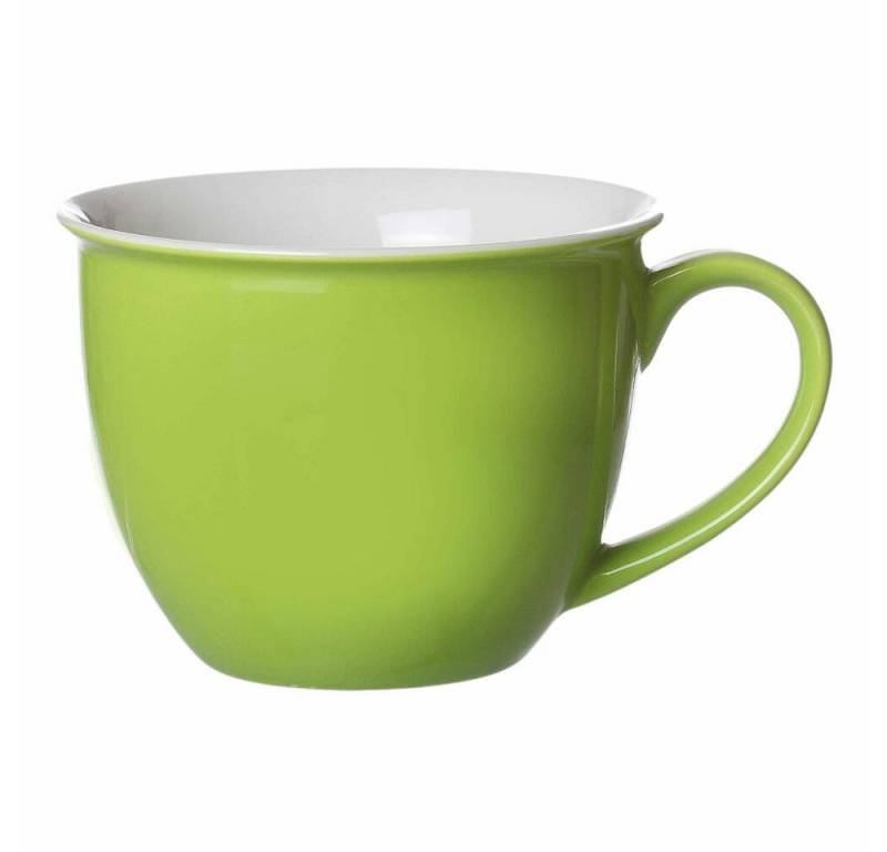 Ritzenhoff & Breker Tasse Doppio Jumbo Grün 360 ml, Porzellan von Ritzenhoff & Breker
