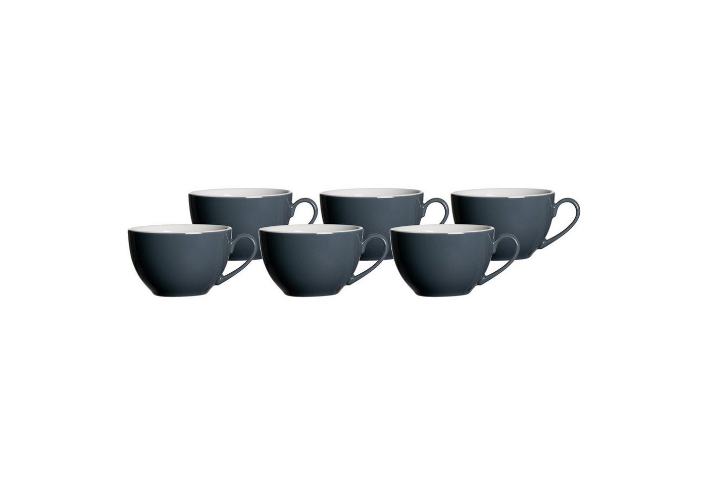 Ritzenhoff & Breker Tasse Doppio Kaffeetassen 200 ml 6er Set, Porzellan von Ritzenhoff & Breker