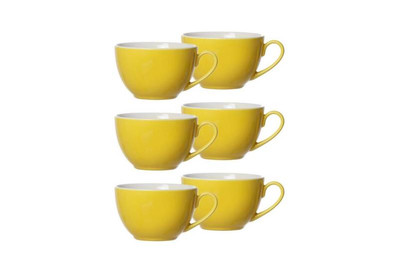 Ritzenhoff & Breker Tasse Doppio Kaffeetassen 200 ml 6er Set, Porzellan von Ritzenhoff & Breker