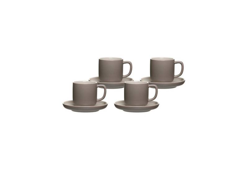 Ritzenhoff & Breker Tasse Jasper Espressotassen mit Untertassen 100 ml, Keramik Ritzenhoff & Breker Tasse Jasper Espressotassen mit Untertassen 100 ml, Keramik von Ritzenhoff & Breker