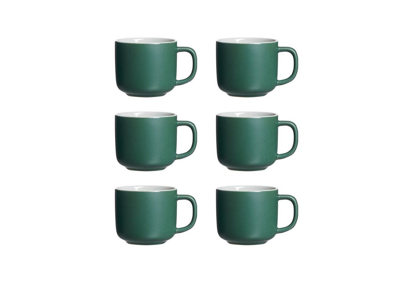 Ritzenhoff & Breker Tasse Jasper Kaffeetassen 240 ml 6er Set, Keramik von Ritzenhoff & Breker